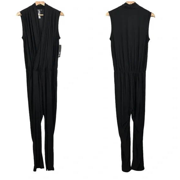 NWT Coldesina Bailey Jumpsuit Black Sz M - Picture 3 of 11